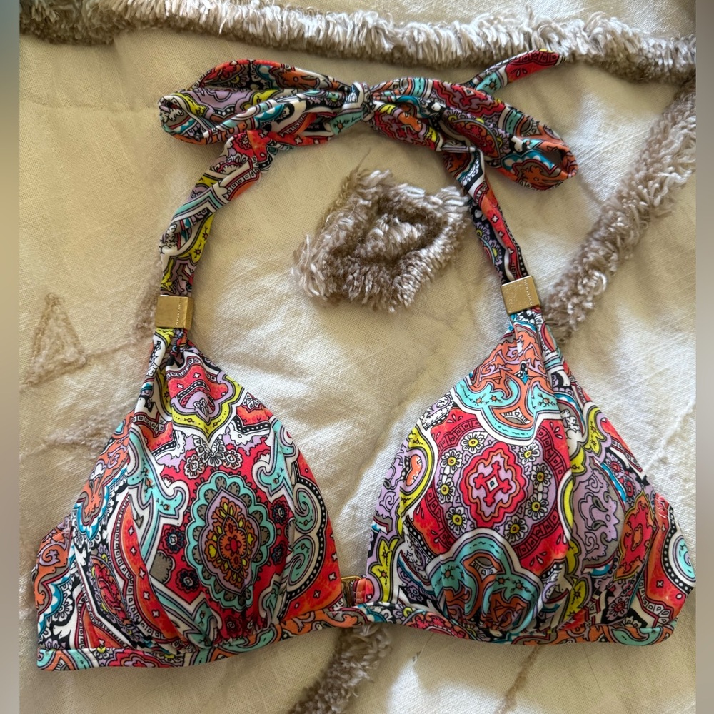 Victoria's Secret Paisley Bikini Top